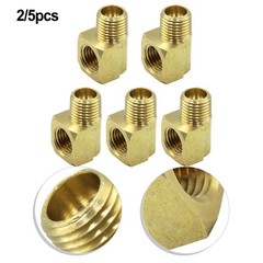 1/4 Brass 90 Deg Street Elbow Male x Female NPT for Industrial Fluid Handling