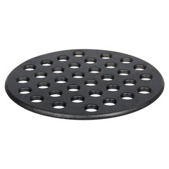 9 Inches BBQ High Heat Cast Iron Charcoal Fire Grate Fits for Large Kamado Gr