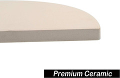 BBQ Future Ceramic Heat Deflector Plates for Kamado Joe Big Joe I, II, III, XL B
