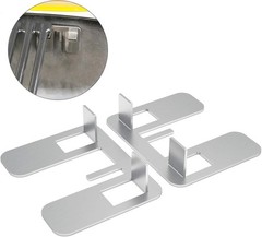 Uniflasy Cast Iron Grate Stand Adapter for Weber Q Series
