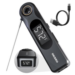 INKBIRD Dual Screen Display 0.5 Sec Rechargeable Instant Read Meat…