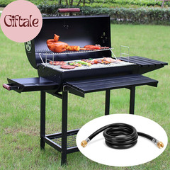 5 Feet Propane Hose Assembly with Both 3/8″ Female Flare for Gas Grill, RV, Heat