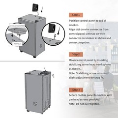 MB Electric Smoker Control Panel Replacement