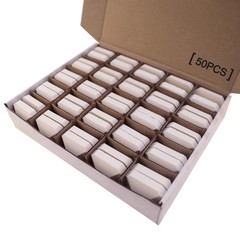Quantfire Ceramic Briquettes Grill Bricks Replacement 50 Piece 50pcs, White