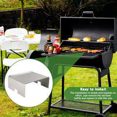 Heat Baffle Diffuser for Pit Boss 1000 1150 1250 1300 Pellet Smoker Flame Tamer