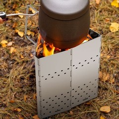 Foldable Charcoal Starter with Trivet for Enhanced Cooking Flexibility