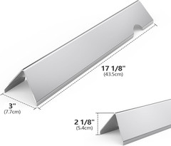 Flavorizer Bars for Weber Genesis II & LX 300 Series Stainless Steel Replacement