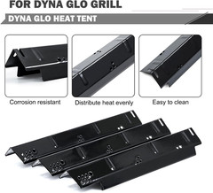 DGH450CRP Heat Plates Grill Parts for Dyna Glo 4 Burner Grill Replacement Parts