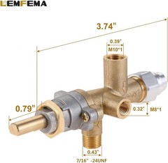 Propane Gas Patio Heater Repair, Replacement Parts for Thermocouple Sensor & Dum