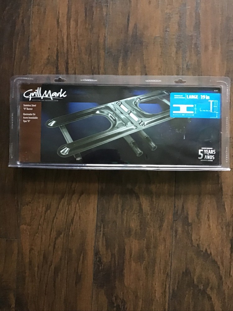 Grill Mark Universal fit H Burner Dual Large 19” Stainless Steel 81304