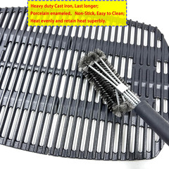 Cast Iron Cooking Grates for Q200 Q220 Q2000 Q2400 Grill 2 Pack