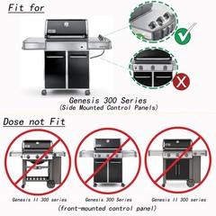 34.25″ Burner Tube Set for Genesis 300 Series Gas Grills, 304 Stainless Steel, S