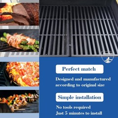 17.5″ Replacement Grill Grates for Spirit & Genesis Gas Grills, Fits E310 E320 E