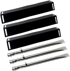 Parts Kit DG116 Replacement for BBQ Grillware GGPL-2100 Gas Grill Burners, Heat