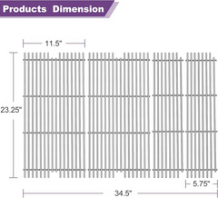 54911 Cooking Grid 54921 Grill Grates for Viking VGBQ 30 Inch T Series VGBG 41