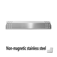 15 1/8″ x 3 1/4″ Stainless Steel Grill Heat Plates – Flame Tamer & Burner Covers