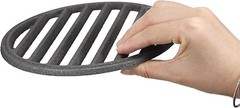 Cast Iron Bottom Fire Grate – 7.5 Inch Round BBQ Grill Grate Replacement, Hig…