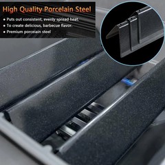 7635 15.3 Inch Flavorizer Bars for Weber Spirit I & II 200 Series Spirit E210 S2