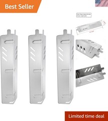 Durable Stainless Steel BBQ Grill Heat Plates – Fits Backyard Models BY13 & More