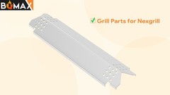 Nexgrill 4 Burner Grill Replacement Parts Kit Grates Burners Heat Plates