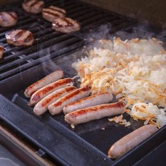 Versatile Cast Iron Griddle for Weber Spirit II & Genesis Grills – 17.5″L x 12″W