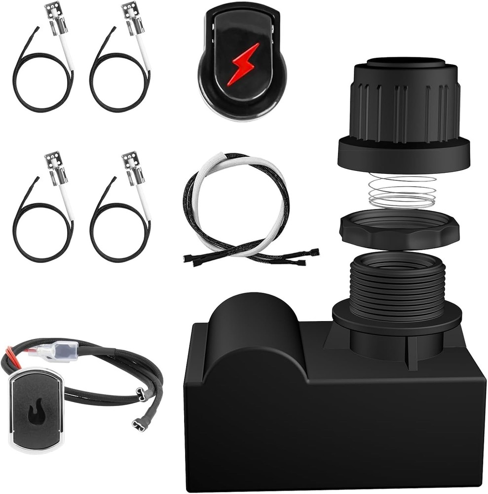 Grill igniter Replacement Kit for Charbroil G5110055W1, 4 Outlet Electronic I…