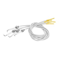 4Pcs 27Inch Ignitor Wire with Ceramic Spark Plug Electrode for Fire Pit Burner