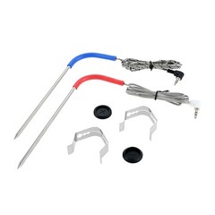 2PCS Meat Probe Temperature Probes Replacement Parts For Traeger Pellet Grill