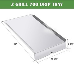 Drip Tray Heat Baffle Replacement Parts for Z Grills 700 Series Grills 7002B