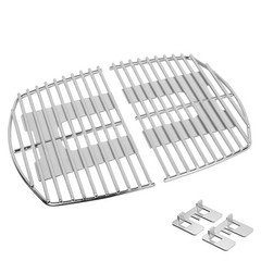 Stanbroil Stainless Steel Grill Cooking Grates for Q100/Q1000 series, Silver