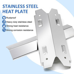 Grill Replacement Parts for Brinkmann 810-3660-S, Replacement Grates, Heat Plate