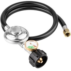 Manguera y Regulador De Gas Propano 3 Pies 3/8 Inch Para Tanque Estufa Cocina