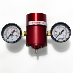 Beaumont Manufacturing Pilot Assembly Throttle W/0-30 Brass Gauges And Fittings