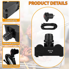 5 Outlets Igniter Electronic Ignition Button Module for Charbroil G515-0030-W2