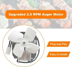 Auger Motor 2.5RPM Universal Replacement for Pit Boss Traeger Camp Chef Grills