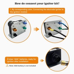 Replacement Igniter Kit for Weber Genesis E310 E320 E330 EP310 EP320 EP330 S310