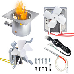 Pellet Grill Repair Kit Auger Motor Fan Fire Pot Ignitor for Traeger Pit Boss