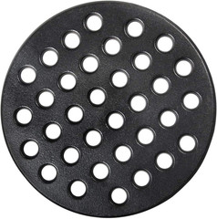 round Cast Iron Fire Grate, BBQ High Heat Charcoal Plate for Large Big Green Egg