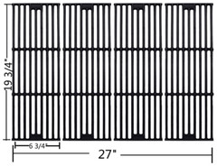 19 3/4″ Cooking Grid Grates Replacement for Chargriller 2121/2123/2222/2828 4Pcs