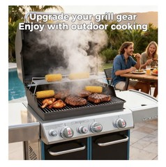 Grill Parts for Weber Genesis 300 Series w Front Control,Grate, Flavorizer Bars.