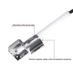 G4328S01W1 Hose Clamp Electrode Igniter Parts For Charbroil Performance