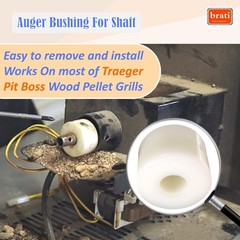 Auger Motor Bushing for AC Traeger,Pit Boss,Camp Chef and Z Grills Wood Pelle…