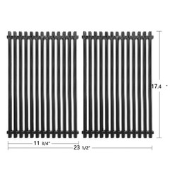 Hongso 17.4″ Porcelain Steel Grill Grates 7525 for Weber Genesis Silver Gold B/C