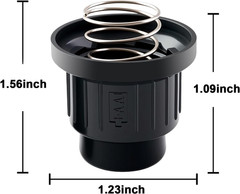 AA Grill Igniter Button Cap w/ Spring for Blackstone 28 36 1517 1554 1825 4-Pk