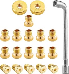 Gas Orifices Conversion Kit for Blackstone Griddles and Tailgater – 16 Piece