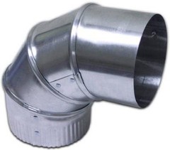 3″ Alu Adj Duct Elbow