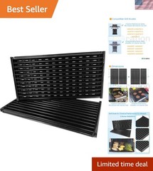 Durable 17″ Porcelain Emitter Grates for Charbroil Performance Grills – 2-Pack