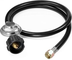 3.5 Feet Propane Regulator and Hose Universal Grill Regulator Replacement Par…