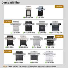 Replacement Parts for Nexgrill 720-0864, 720-0864M, 720-0830H, 720-0888N, 720-08
