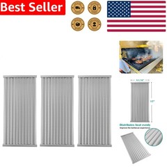 Charbroil Grill Parts Heat Emitter Plates 17 Inch Stainless Steel 3 Burner Model